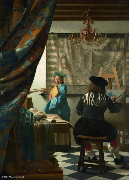 Poster: Vermeer - Die Malkunst