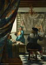 Poster: Vermeer - Die Malkunst