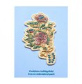 Iron-on Embroidered Patch: Flower Thumbnails 2