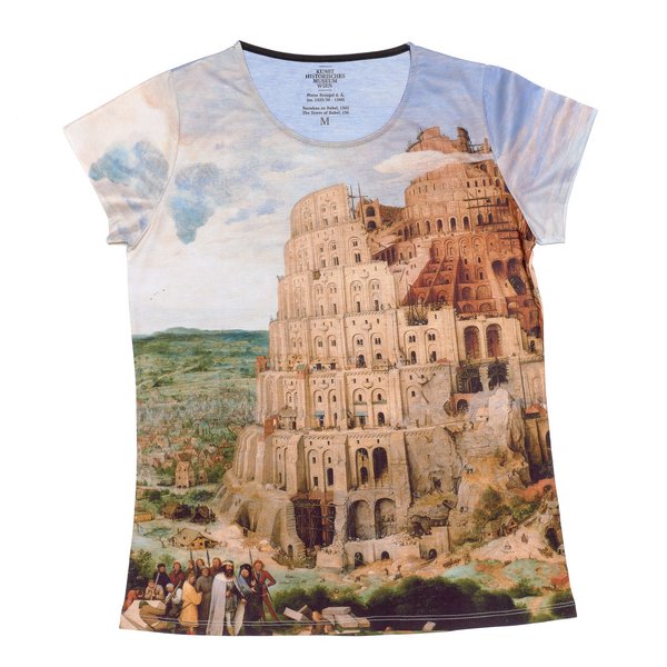 T-Shirt: Bruegel - Turmbau zu Babel