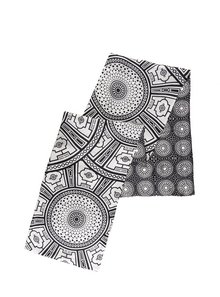 Silk Scarf: Marble floor