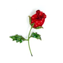 Brosche: Rose