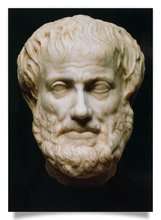 Postcard: Head of Aristotles