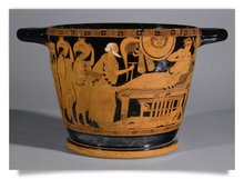 Postcard: Brygos-Scyphos