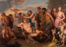Poster: Wautier - The Triumph of Bacchus