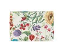 Cosmetic Bag: Floral Pattern