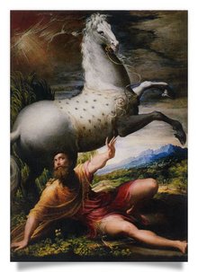 Postkarte: Paulussturz