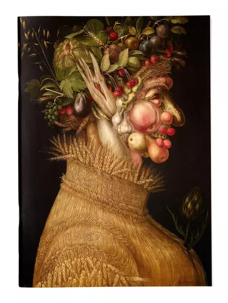 Notizheft: Arcimboldo - Sommer / Winter