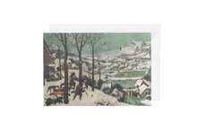 Notecard / Advent Calendar: Bruegel - Hunters in the Snow
