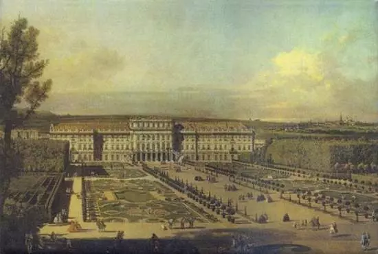 Magnet: Schönbrunn Palace, Seen from the Garden
