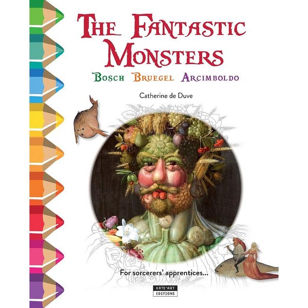 Coloring Book: The Fantastic Monsters