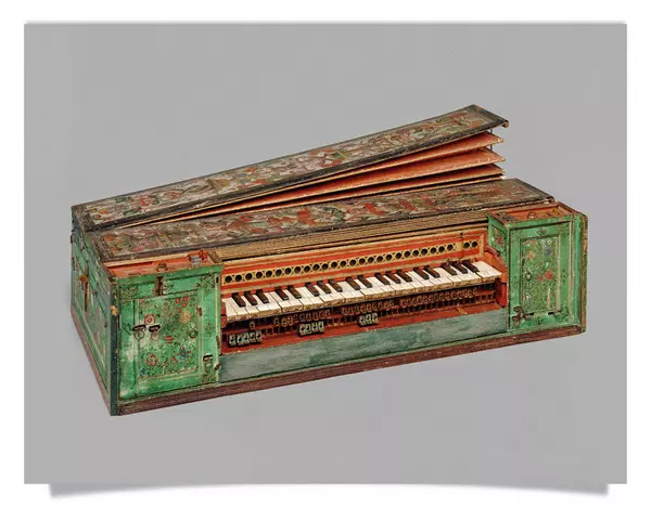 Postcard: Claviorganum