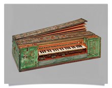 Postkarte: Claviorganum