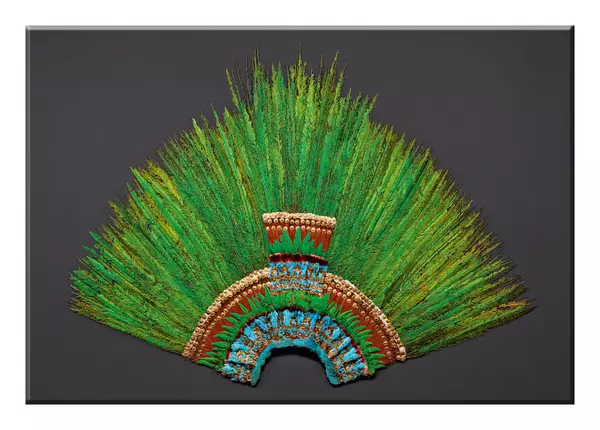 Magnet: Quetzal Feathered Headdress