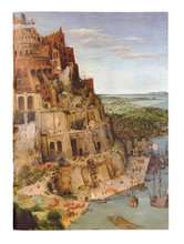 Notizheft: Bruegel - Turmbau zu Babel