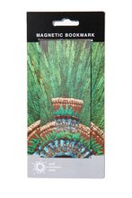 Magnetic Bookmark: Quetzal Feathered Headdress