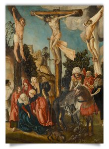 Postkarte: Kreuzigung Christi