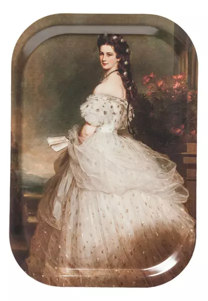 Tablett: Kaiserin Elisabeth