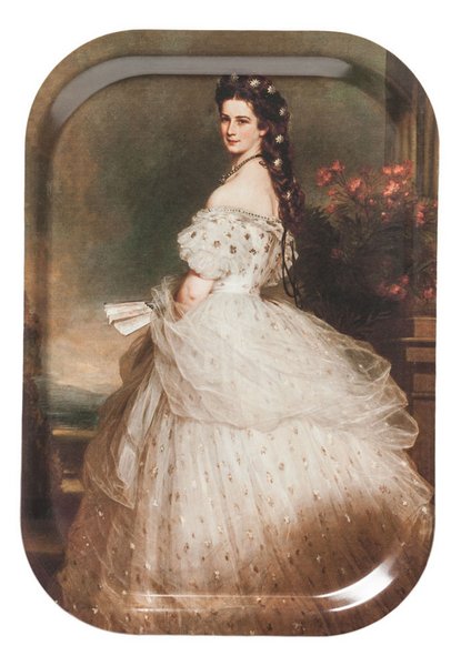 Tablett: Kaiserin Elisabeth