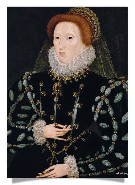 Postcard: Queen Elizabeth I of England