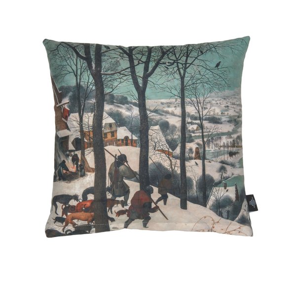 Cushion: Hunters in the Snow