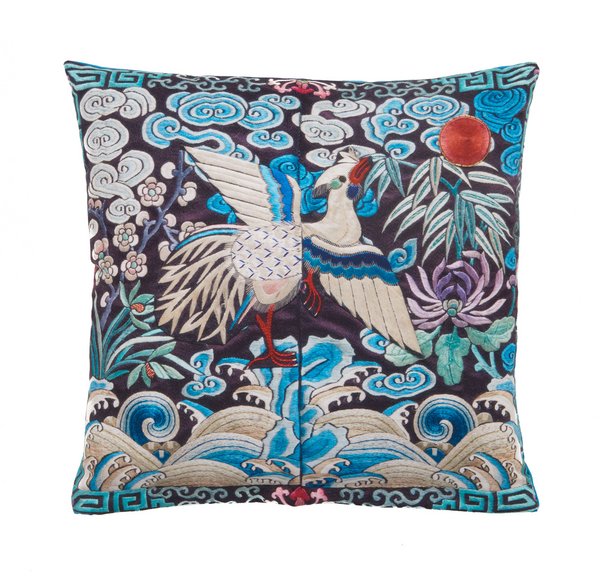 Cushion: Silver pheasant