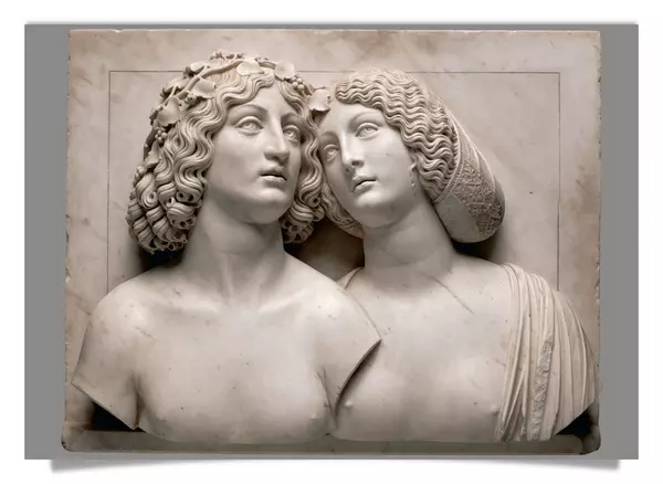 Postcard: Young Couple
