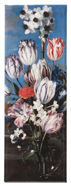 Magnet: Blumen in einer Vase