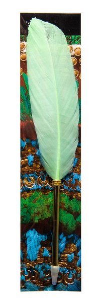Feather Pen: Quetzal feathered headdress