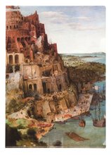 Aktenhülle: Bruegel - Turmbau zu Babel