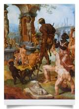 Postcard: Triumph of Bacchus (detail)