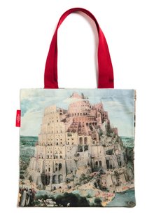 Canvastasche: Bruegel - Turmbau zu Babel