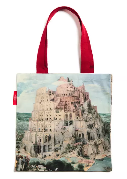 Canvastasche: Bruegel - Turmbau zu Babel
