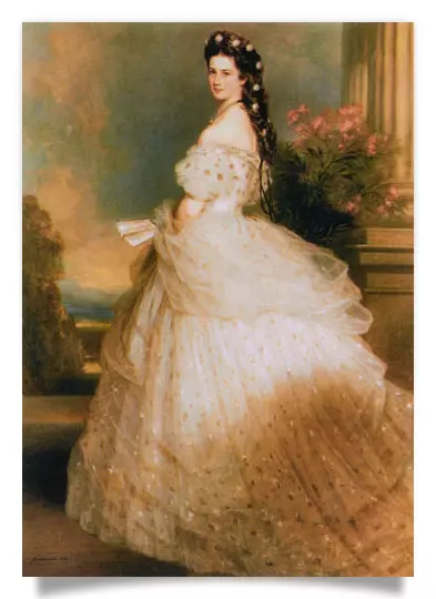 Postkarte: Kaiserin Elisabeth von Österreich