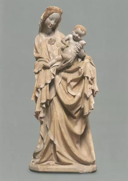 Postcard: Krumau Madonna