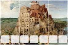Ordnerrücken: Bruegel - Turmbau zu Babel