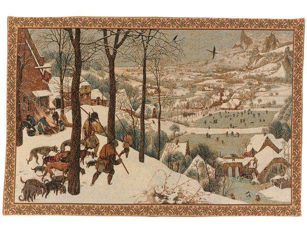 Wall Tapestry: Bruegel - Hunters in the Snow