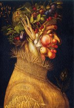 Greeting Card: Arcimboldo - Summer