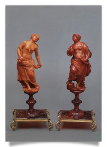 Postcard: Lucretia (Dido?) and Cleopatra
