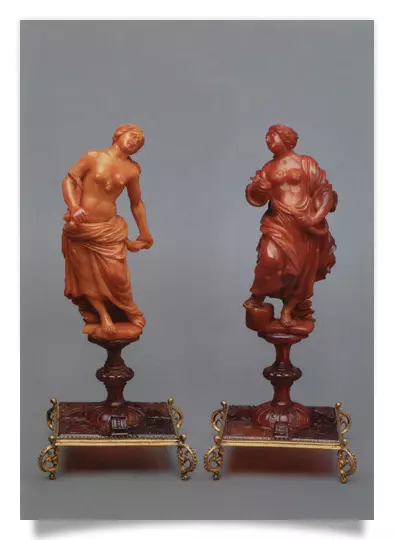 Postcard: Lucretia (Dido?) and Cleopatra