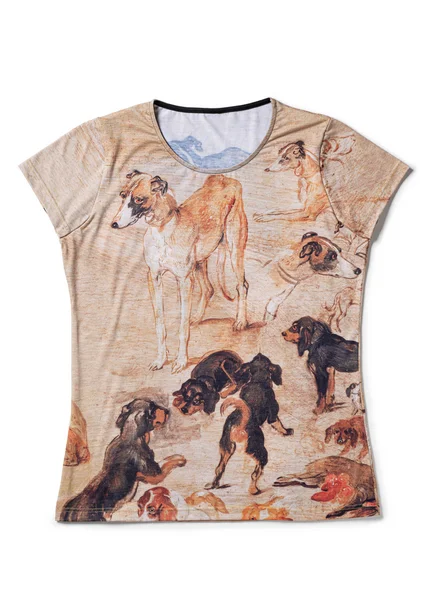 T-Shirt: Brueghel - Tierstudie Hunde