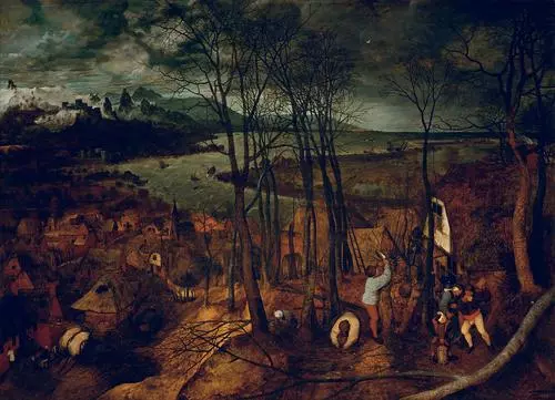 Billet: Düsterer Tag (Vorfrühling)