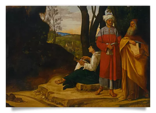 Postcard: Three Philosophers