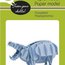3D Paper Model: Hippo Thumbnails 2
