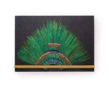 Notizblock: Quetzalfeder-Kopfschmuck