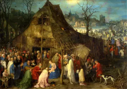 Greeting Card: Adoration of the Magi