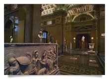 Postcard: View of the Collection of Greek and Roman Antiquities Hall XI