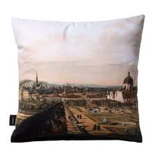 Cushion: Vienna viewed from the Belvedere