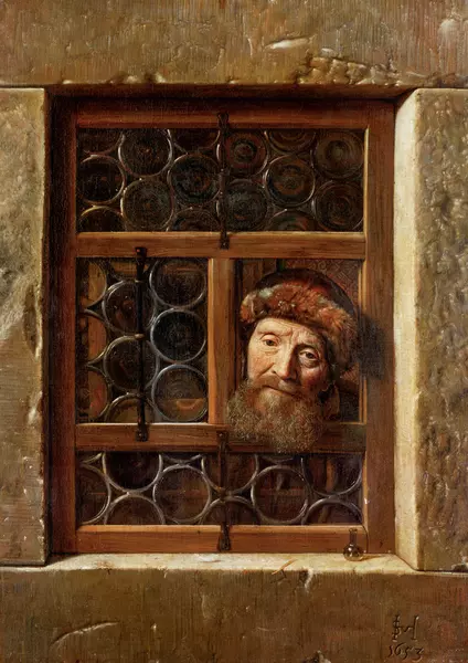 Notebook: Hoogstraten - Old Man at the Window