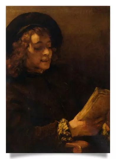 Postcard: Rembrandt - Titus van Rijn, the Artist´s son